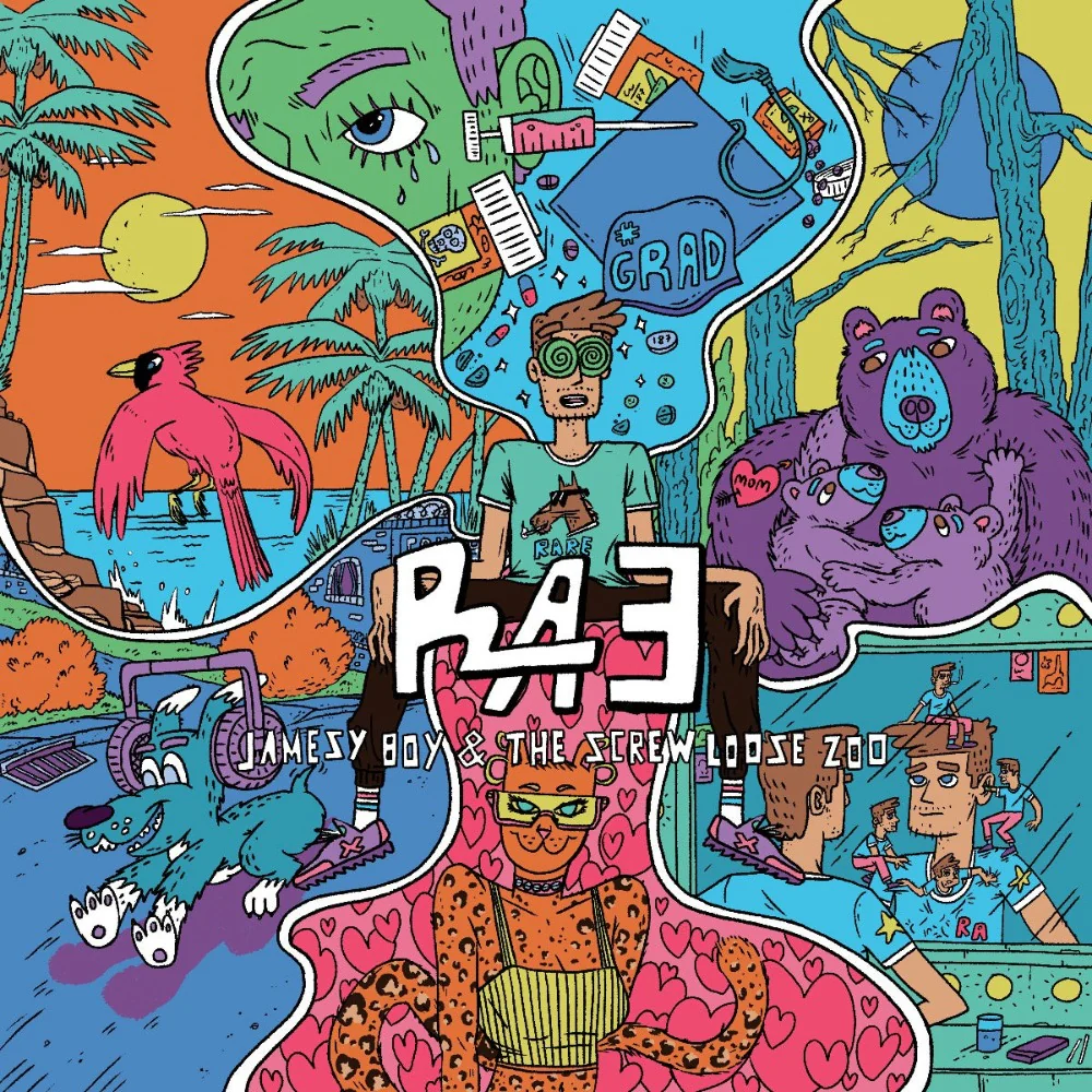 RA3 Jamesy Boy and the Screw Loose Zoo cover